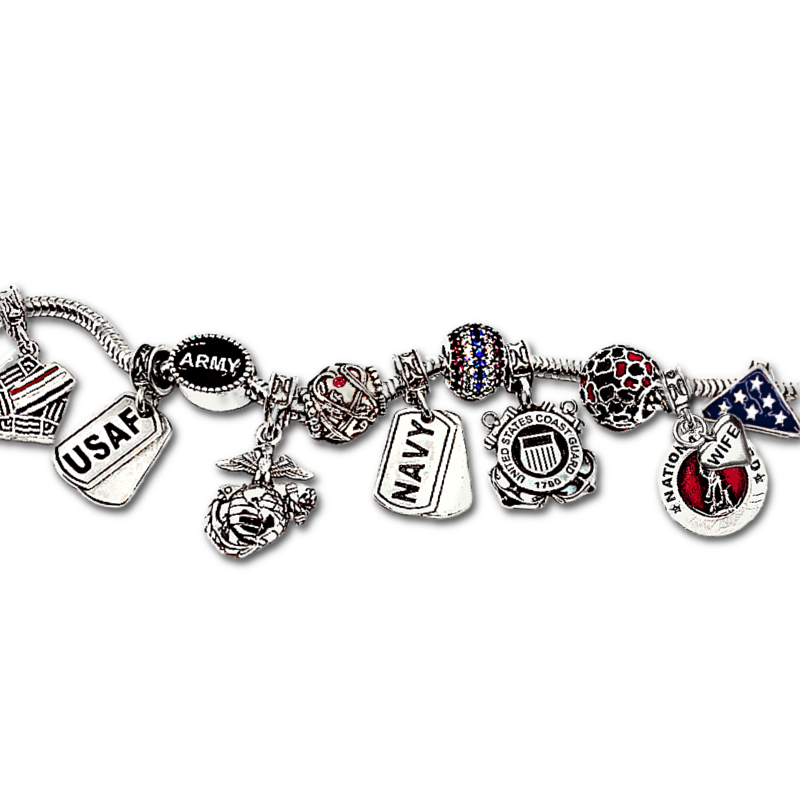 Charm Jewelry Military Charms For Pandora Bracelets Army Charms