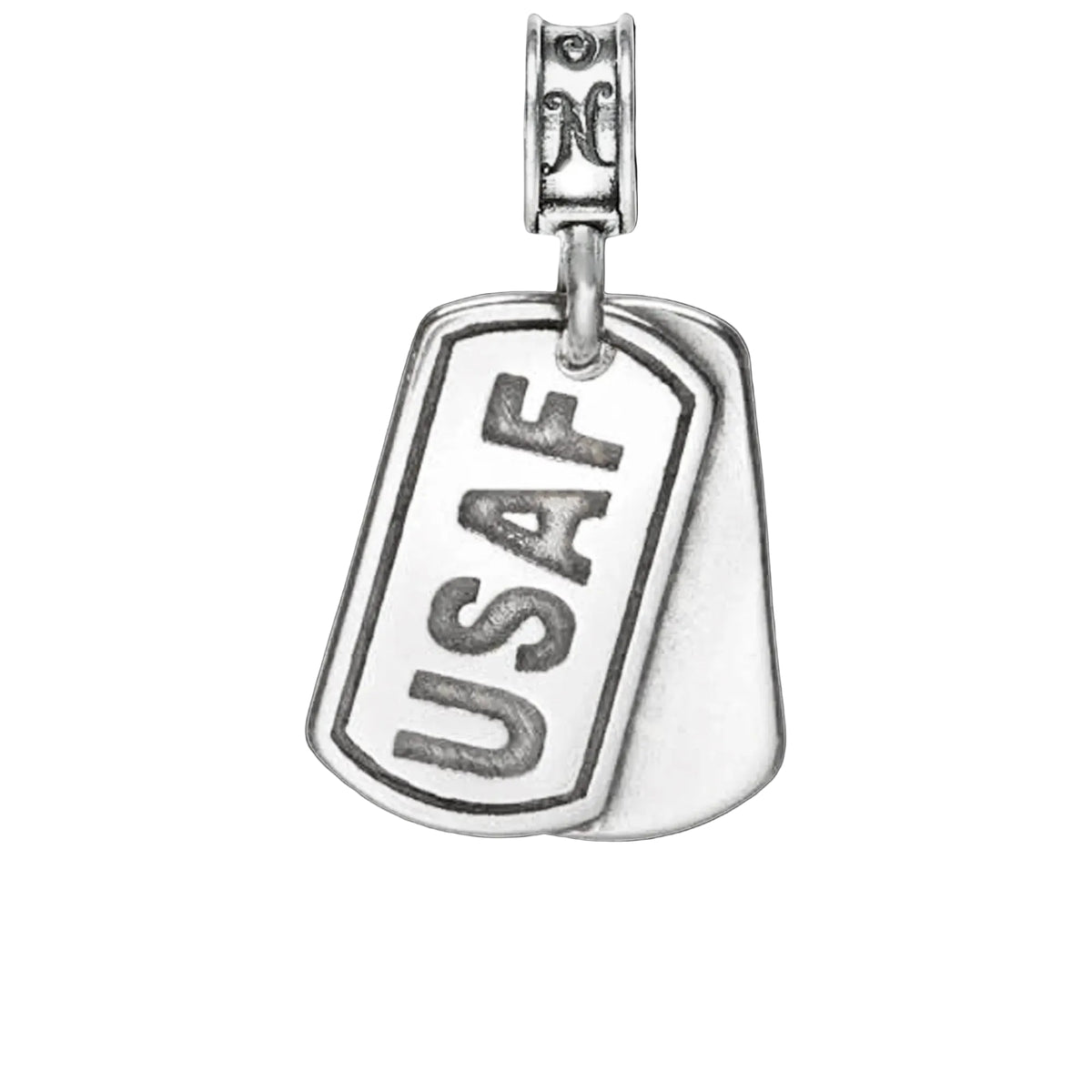 Air Force Dog Tag Charm