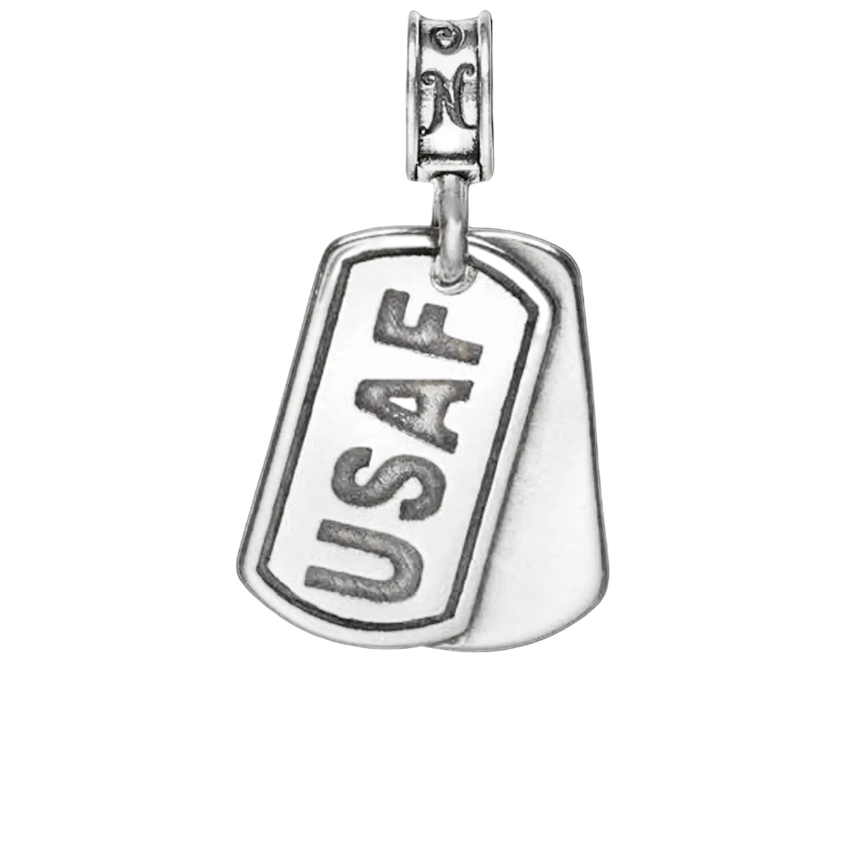 Air Force Dog Tag Charm