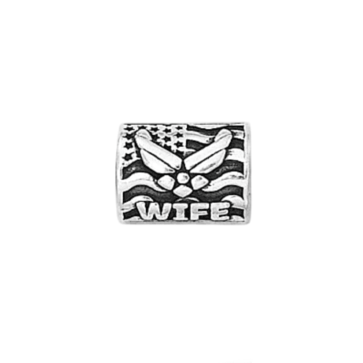 Proud Air Force Wife Bead Charm