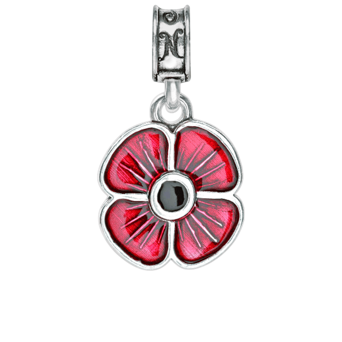 American Legion Poppy Charm