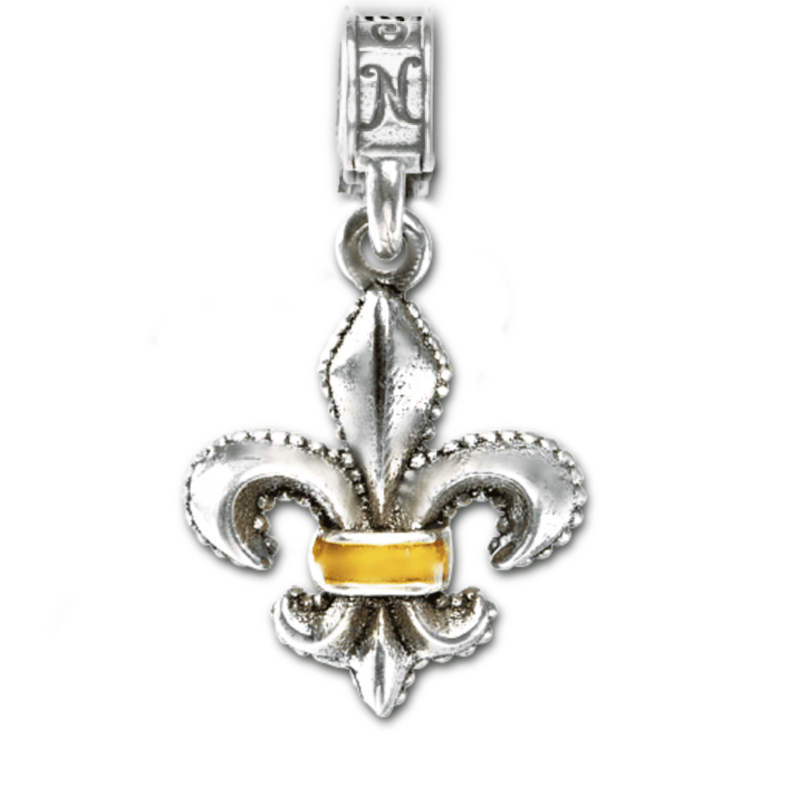 NSA JRB New Orleans, LA Fluer-De-Lis Charm