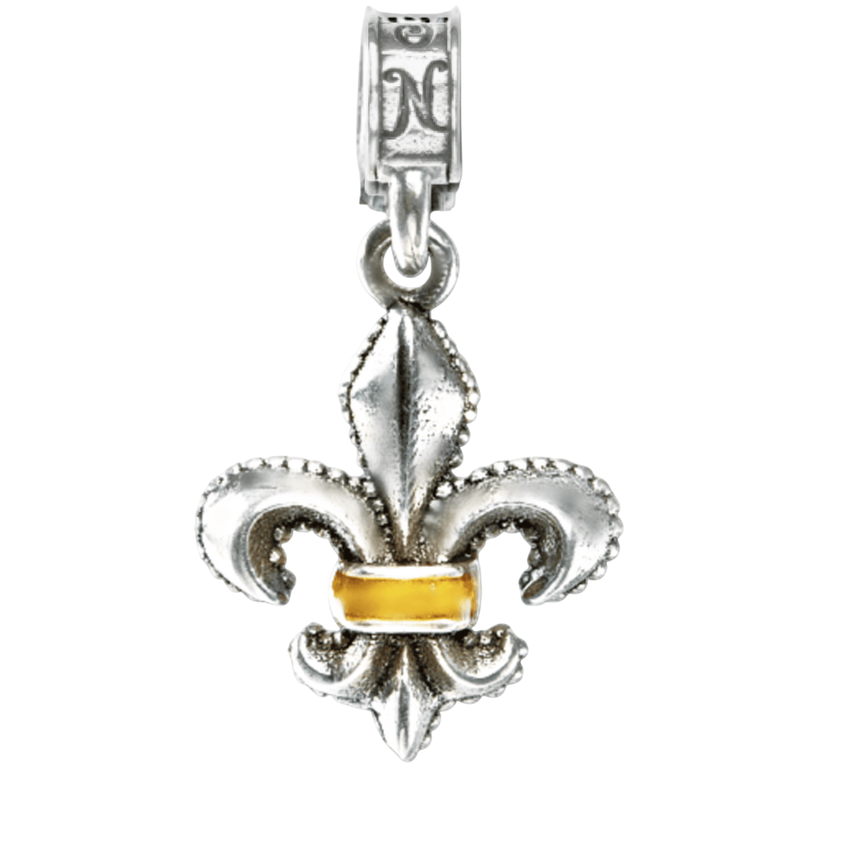 NSA JRB New Orleans, LA Fluer-De-Lis Charm