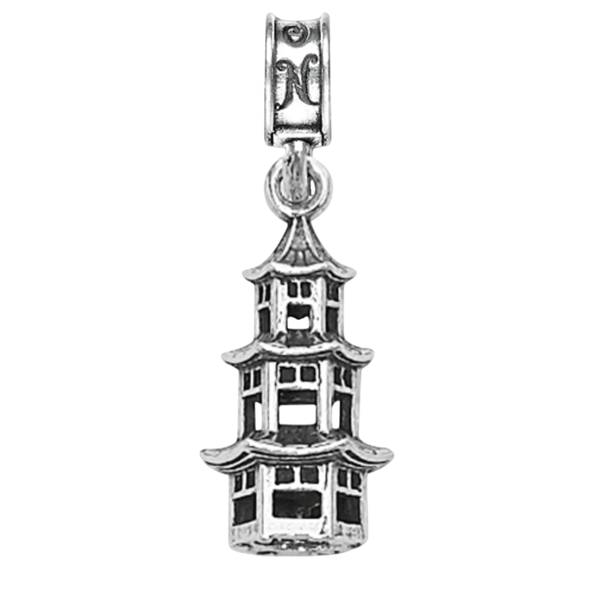 NB Sasebo Japanese Pagoda Charm