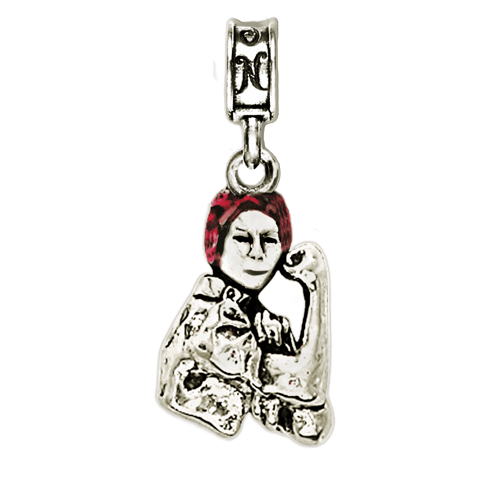 Rosie - We Can Rosie the Riveter Charm
