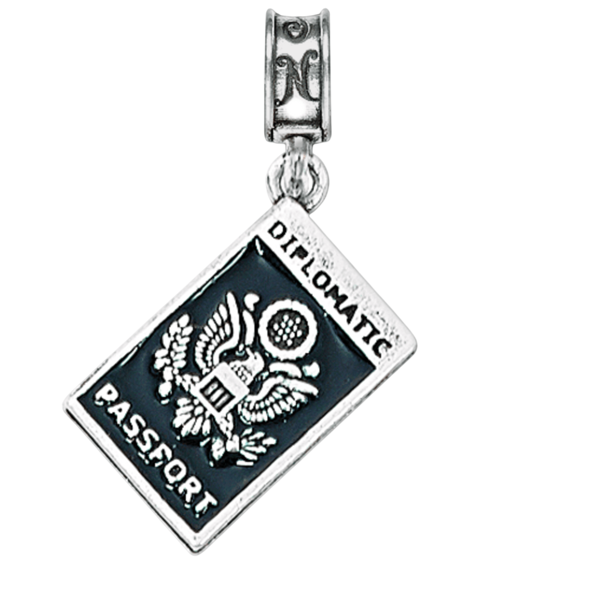 Diplomatic Passport Charm