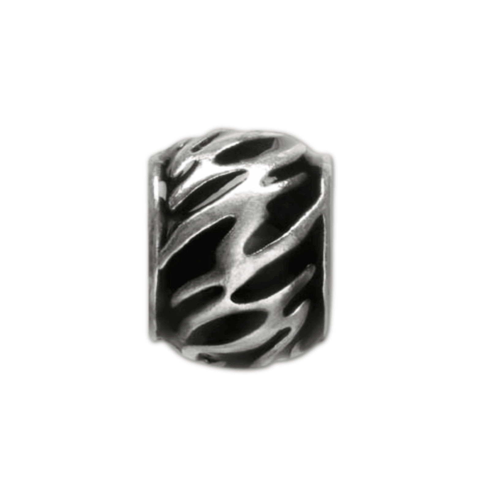 Serengeti Black Zebra Bead Charm