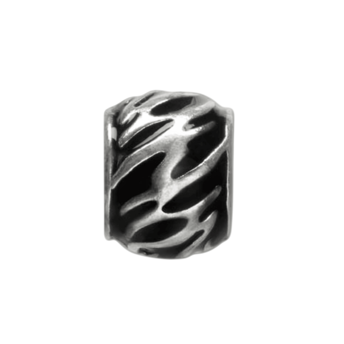 Serengeti Black Zebra Bead Charm