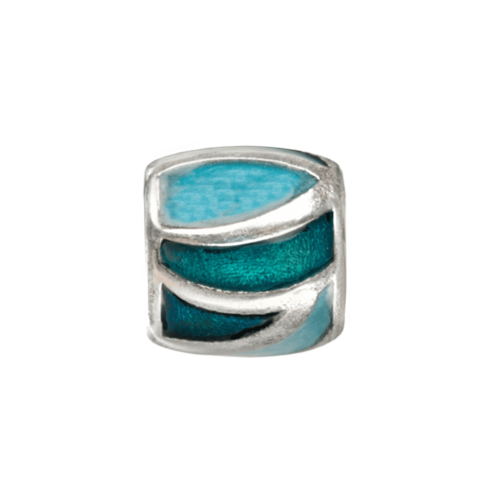 Shining Sea Wave Bead Charm