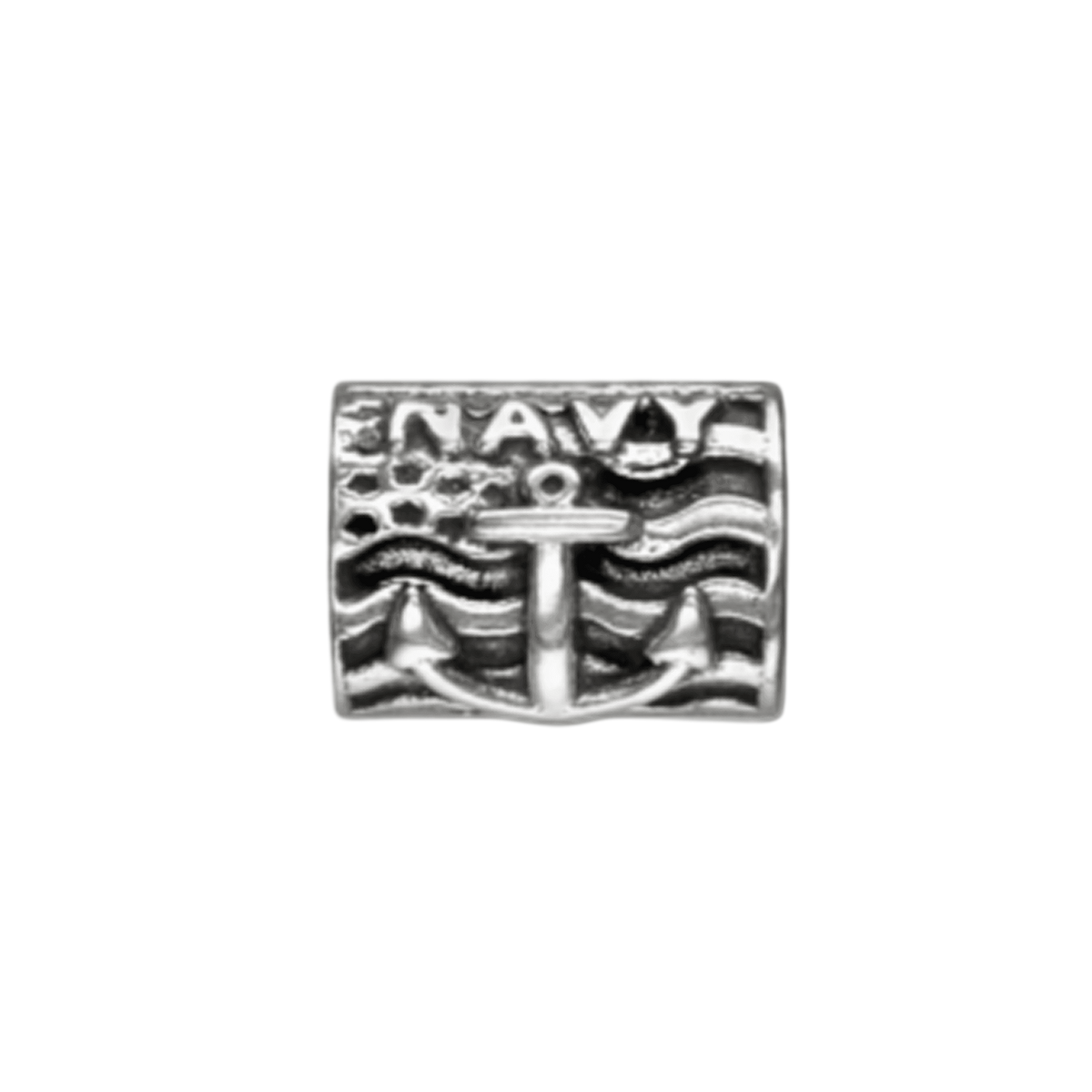Proud Navy Bead Charm