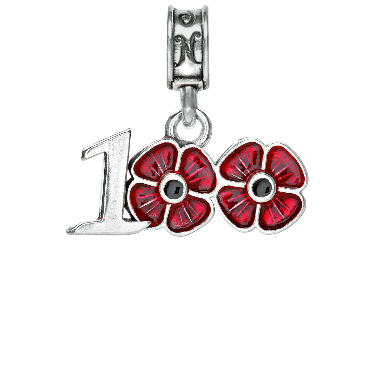 100th Anniversary American Legion Poppy Charm