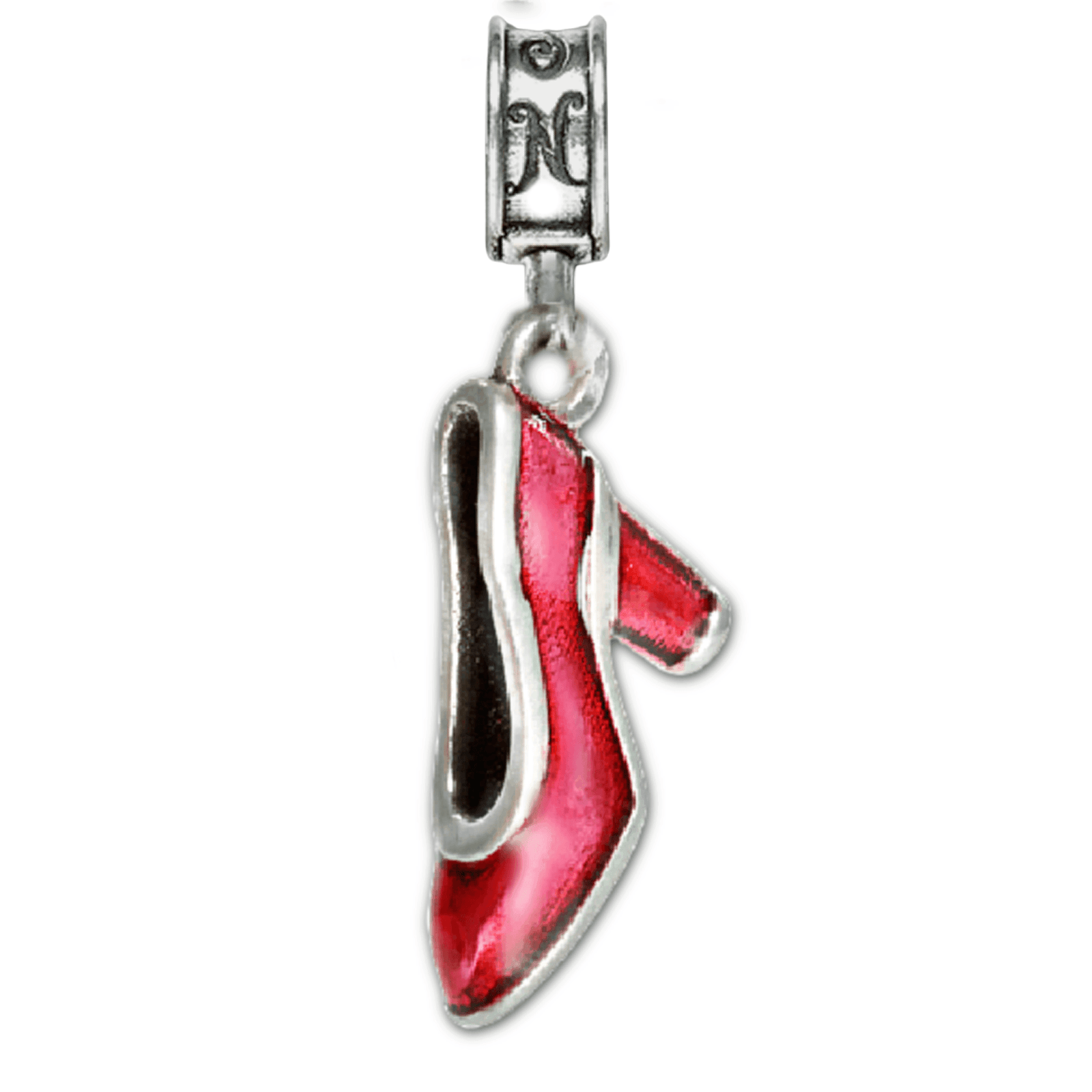 American Woman Red Shoe Charm