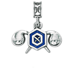 Military Jewelry, Military Charms, Military Gifts, Chemical Corps Charm, Chemical Ordnance