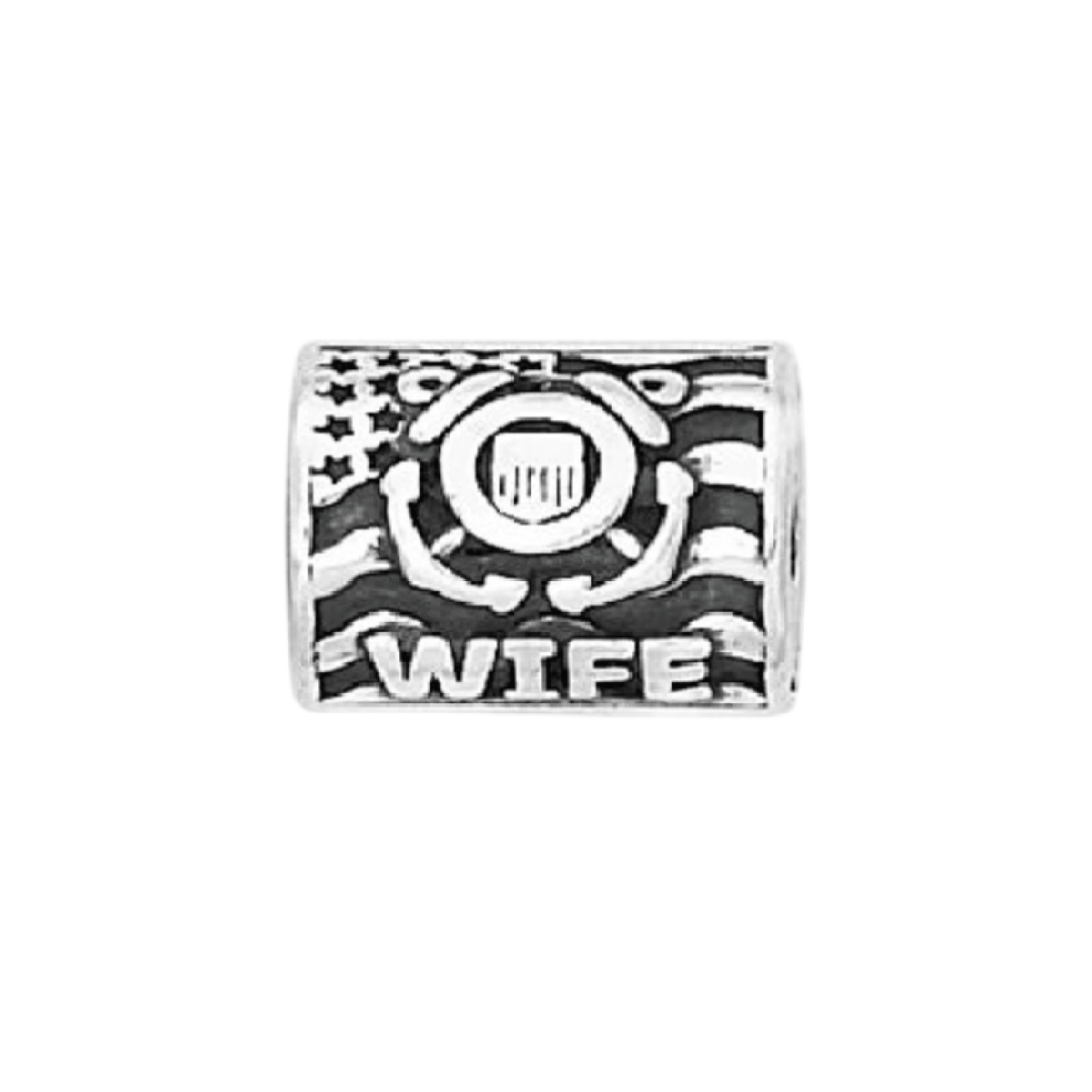 Proud Coast Guard Wife Bead Charm