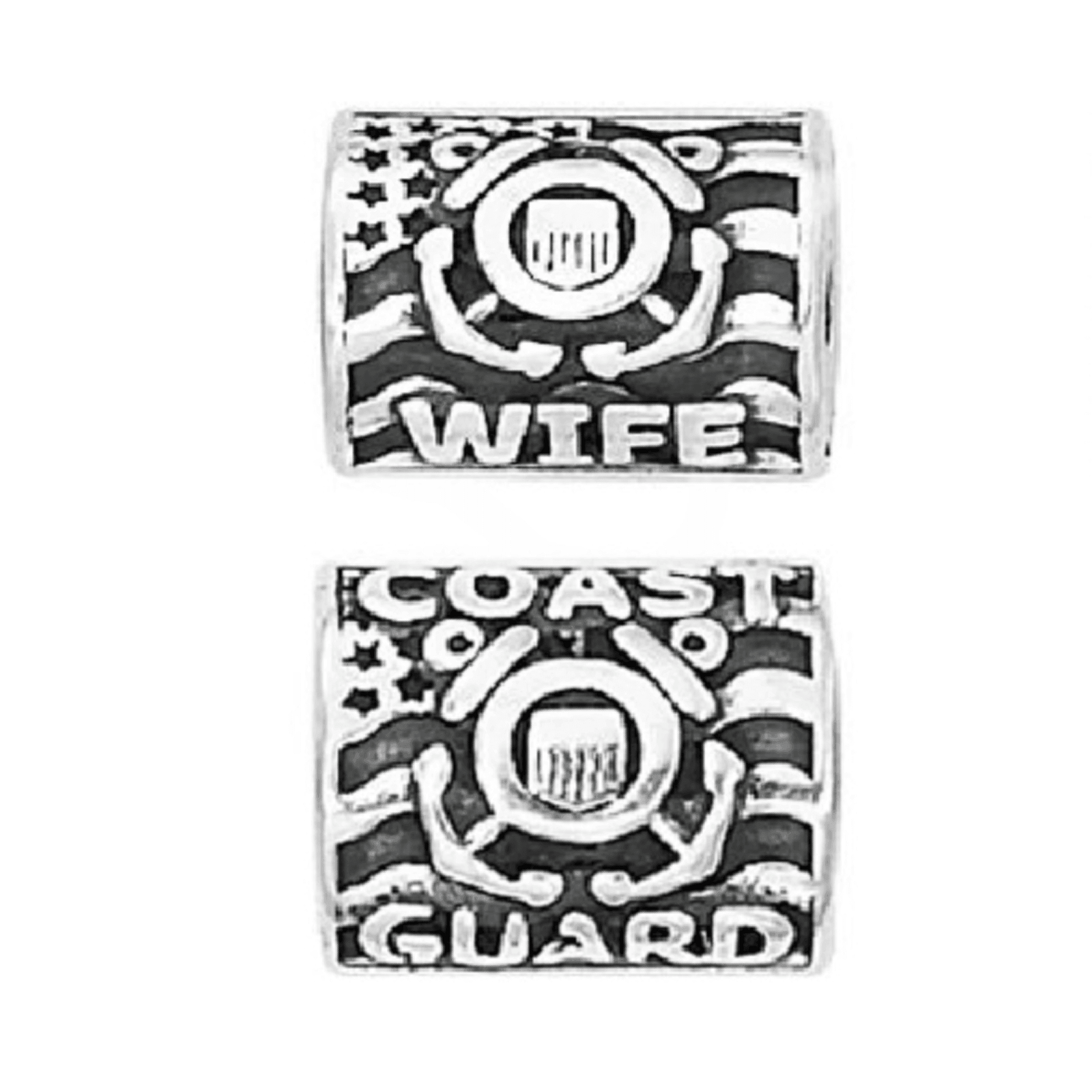 Proud Coast Guard Wife Bead Charm