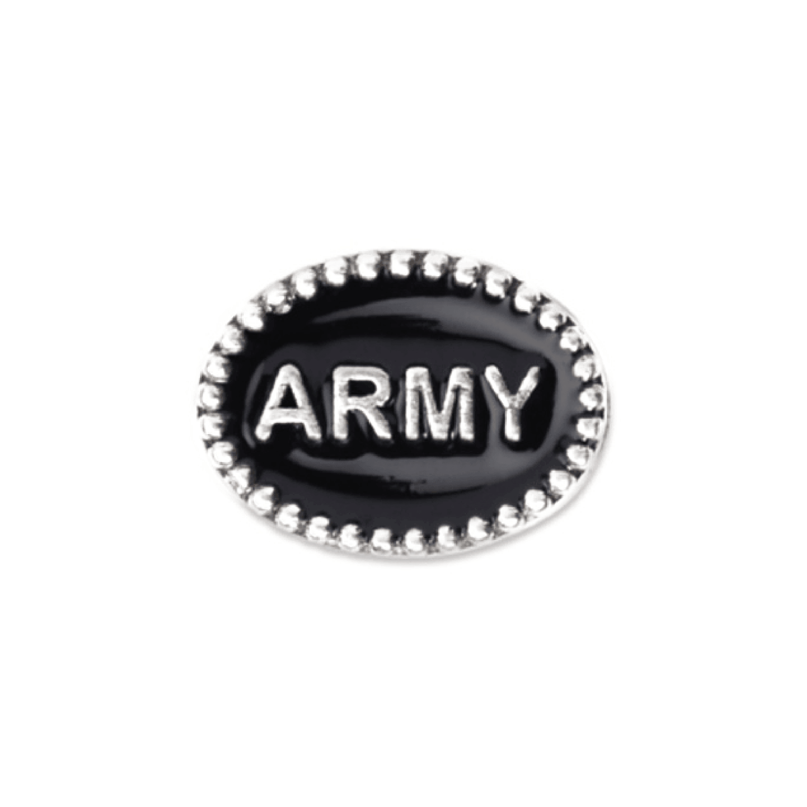 Army Beaded Charm