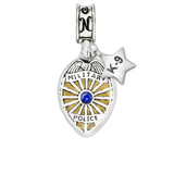 Military Police Badge Blue/Gold K9 Bundle