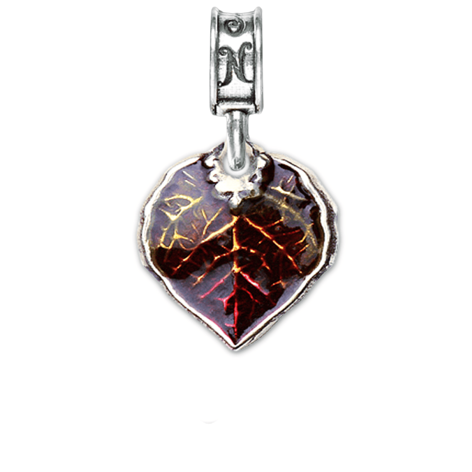 Schriever AFB Aspen Leaf Charm