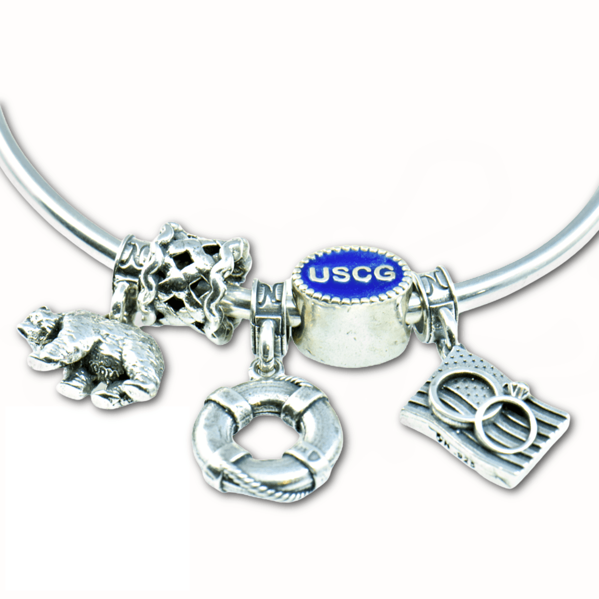 American Pie Bead Charm