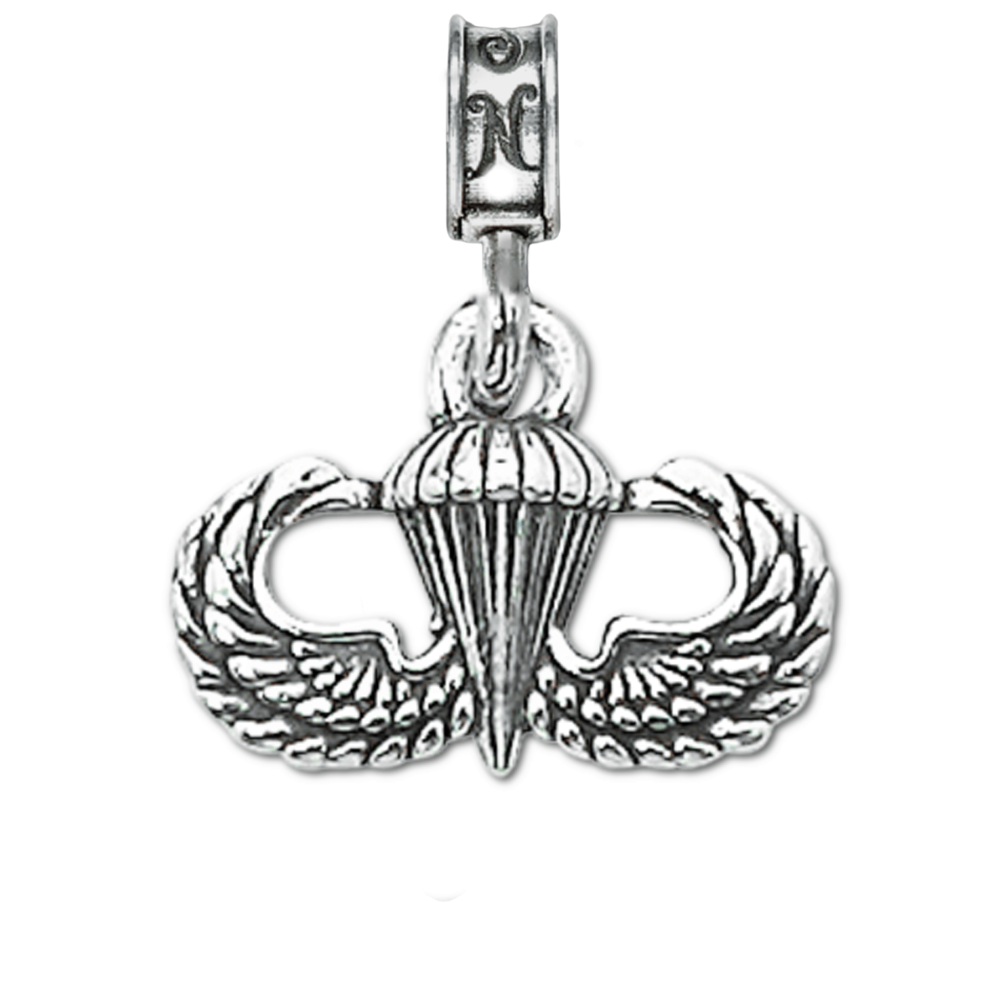 Military Jewelry, Military Charms, Military Gifts, Jump Wings Basic Charm