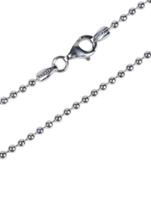 Necklace - 1.5mm Sterling Silver Chain, 18 Inch