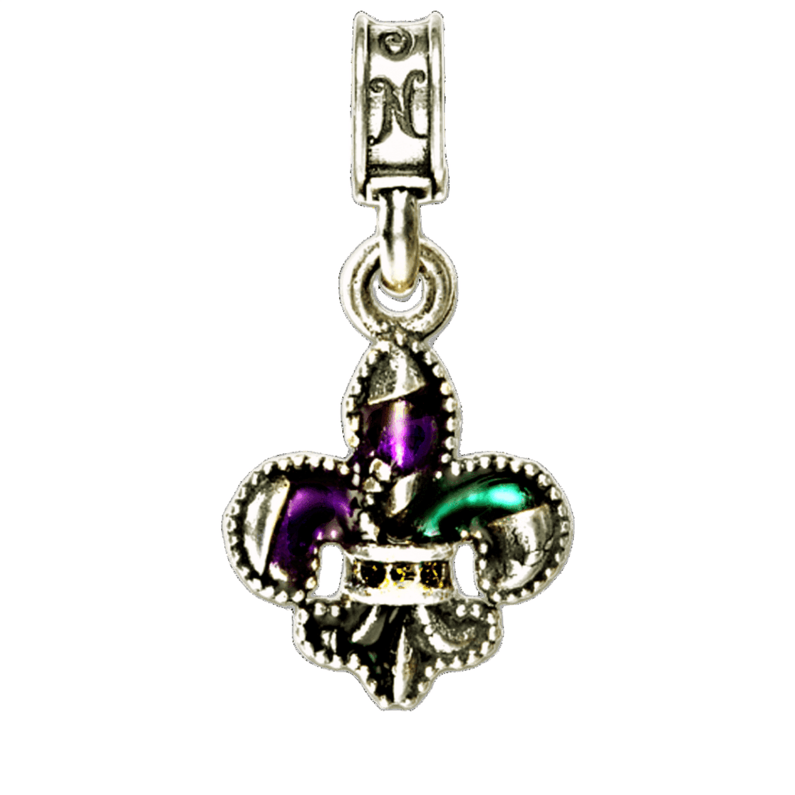 NSA New Orleans Fleur-de-Lis Charm