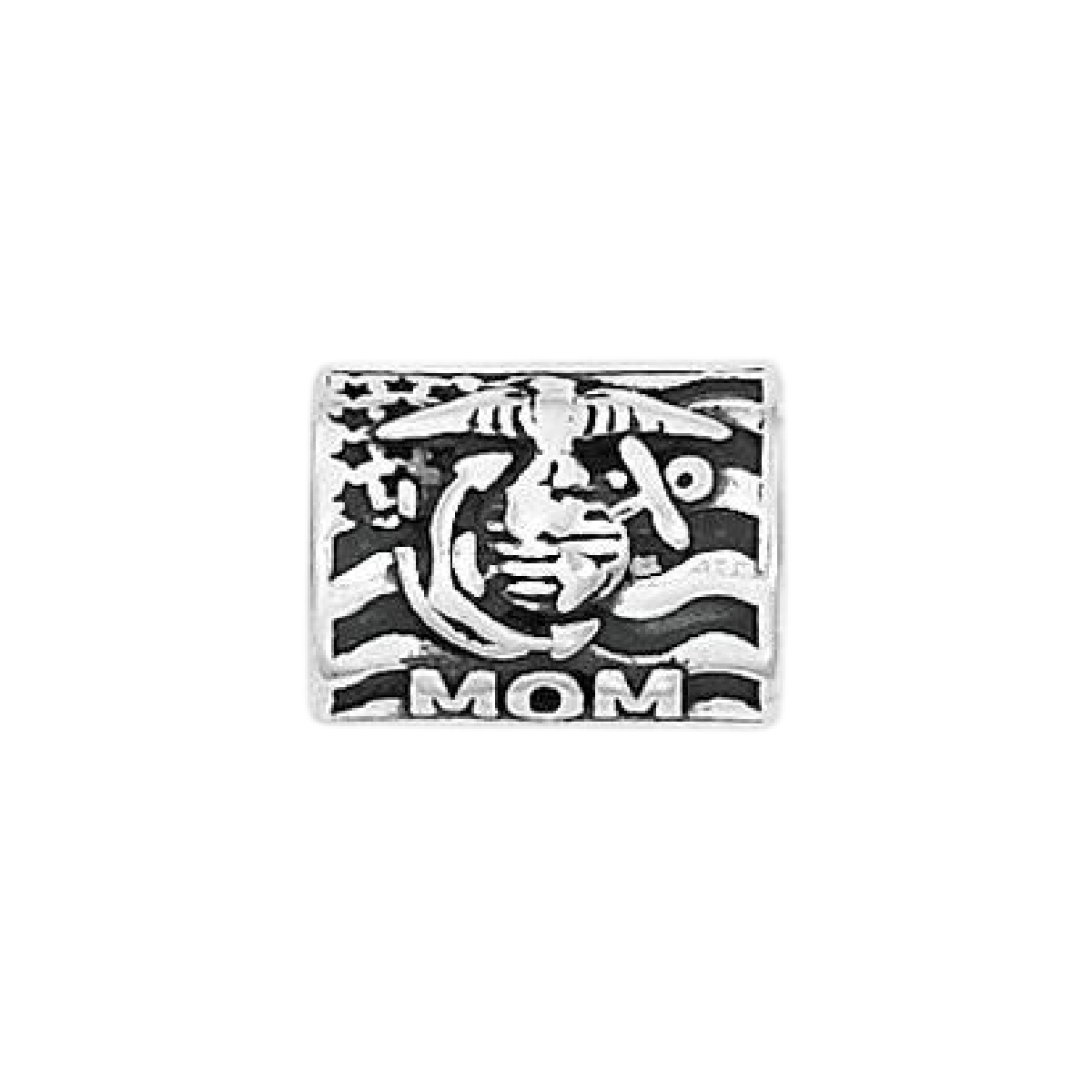 Proud Marine Corps Mom Bead Charm