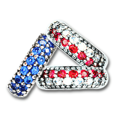 Patriotic Pave Bead Bundle