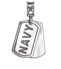 Military Jewelry, Military Charms, Navy, USN, Military Gifts, Navy Dog Tag Pendant