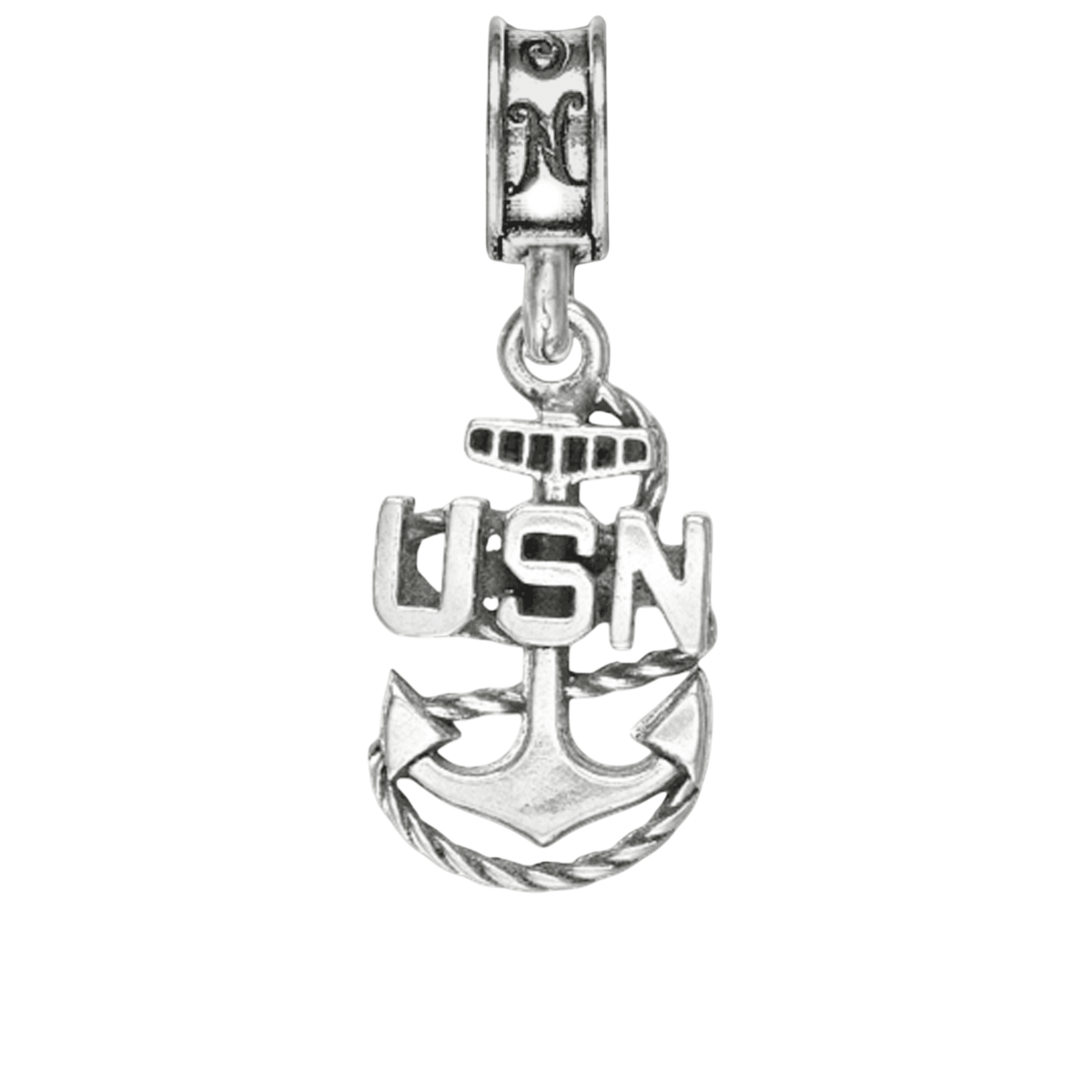 Navy Anchor Charm