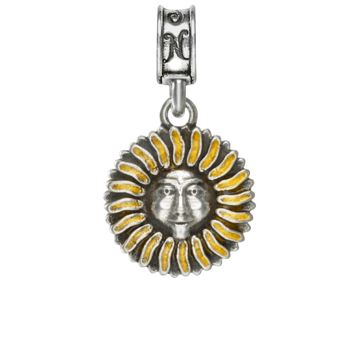 NCBC Port Hueneme Sun Face Charm