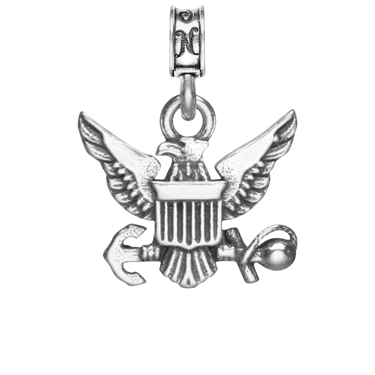 Navy Emblem Charm