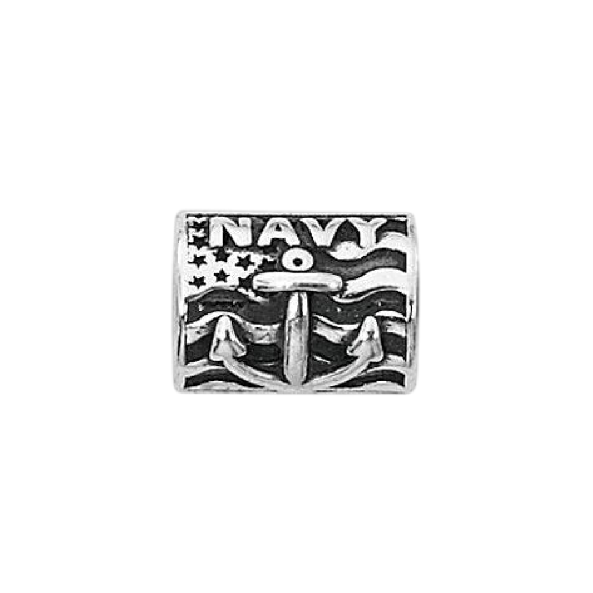 Proud Navy Mom Bead Charm