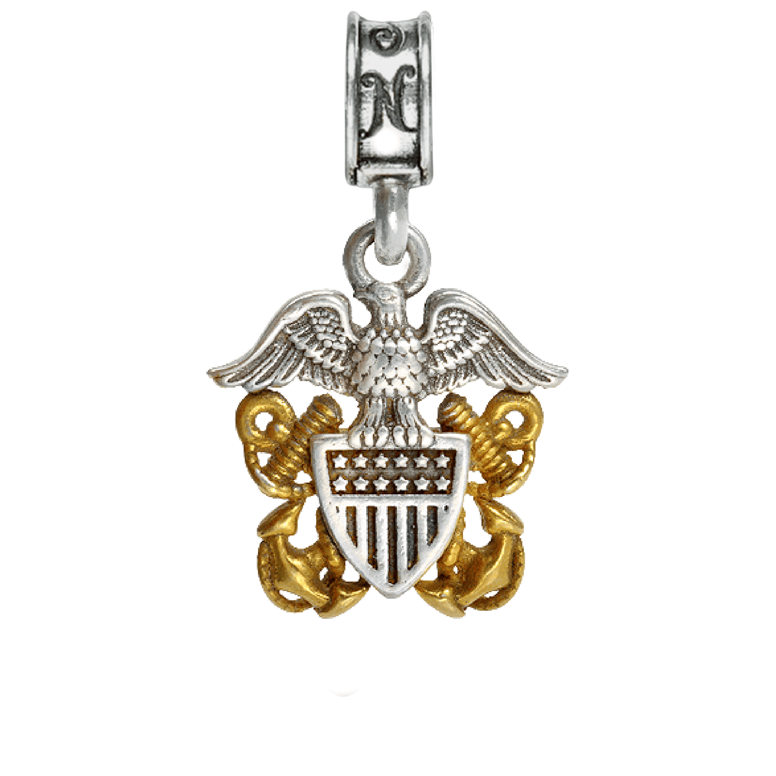 Navy Officer Crest Charm