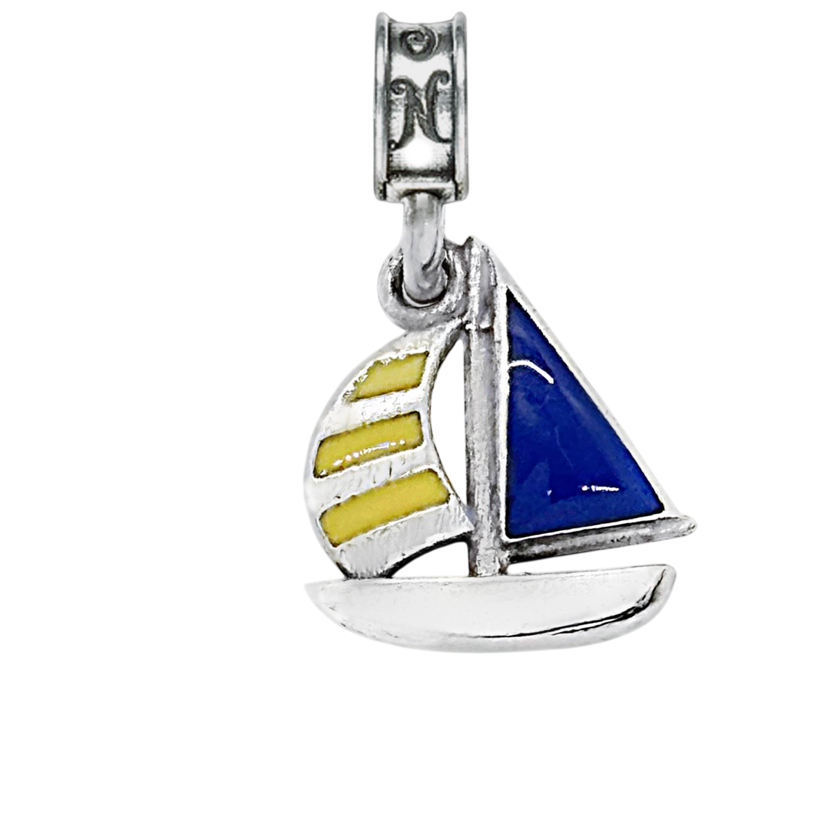 NS Newport Sailboat Charm