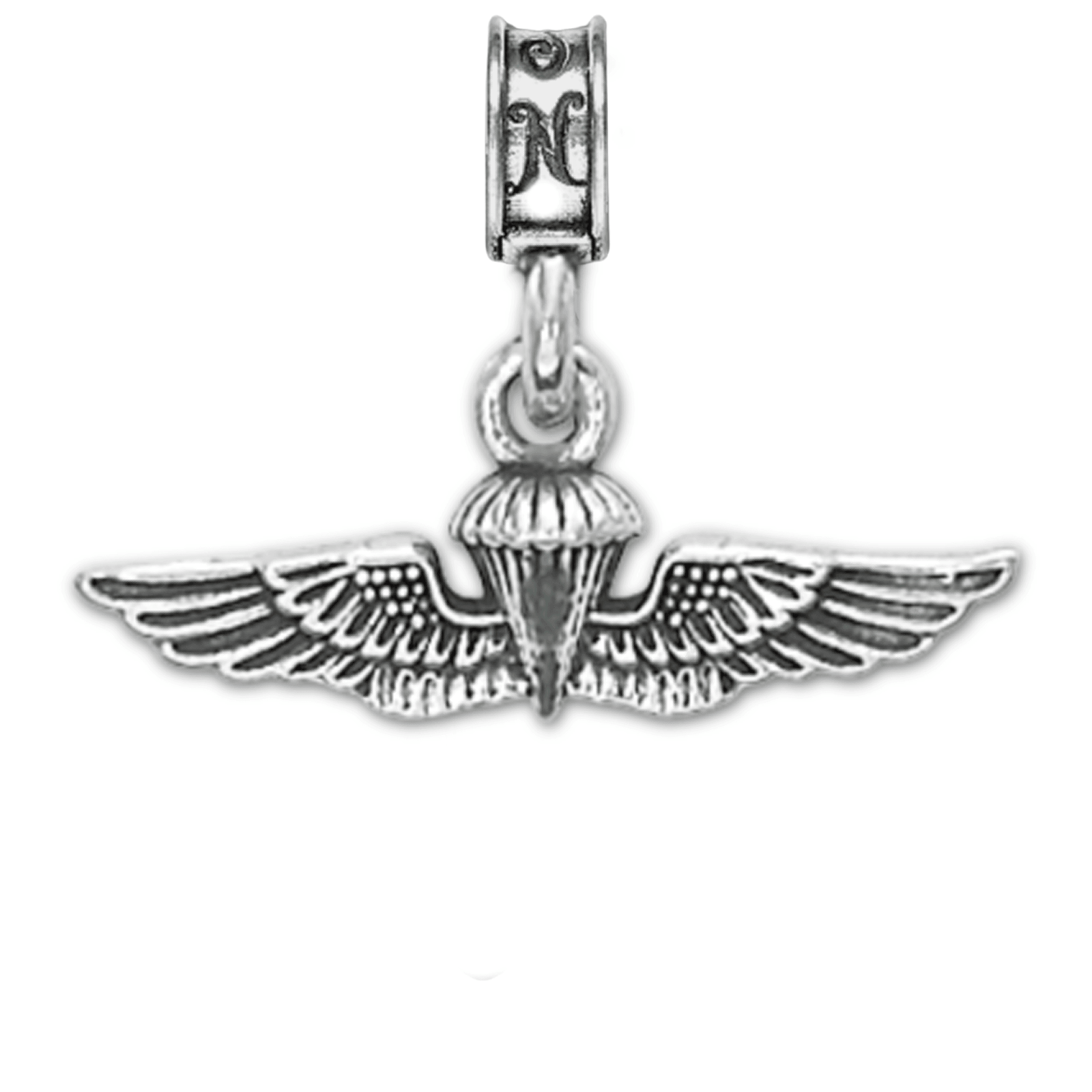 Navy Parachutist Charm