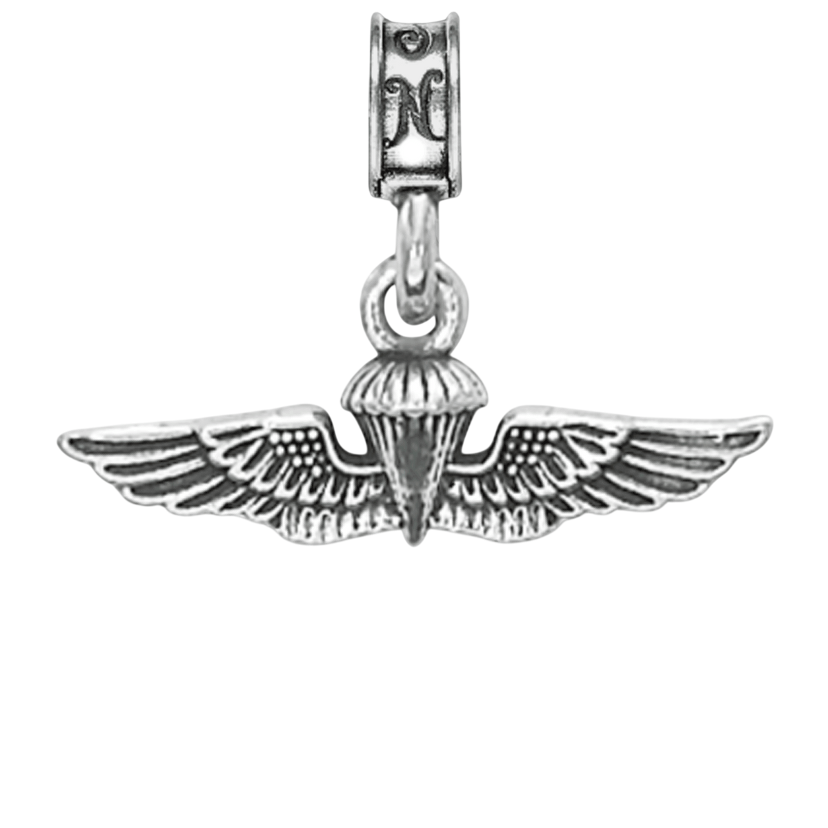 Navy Parachutist Charm