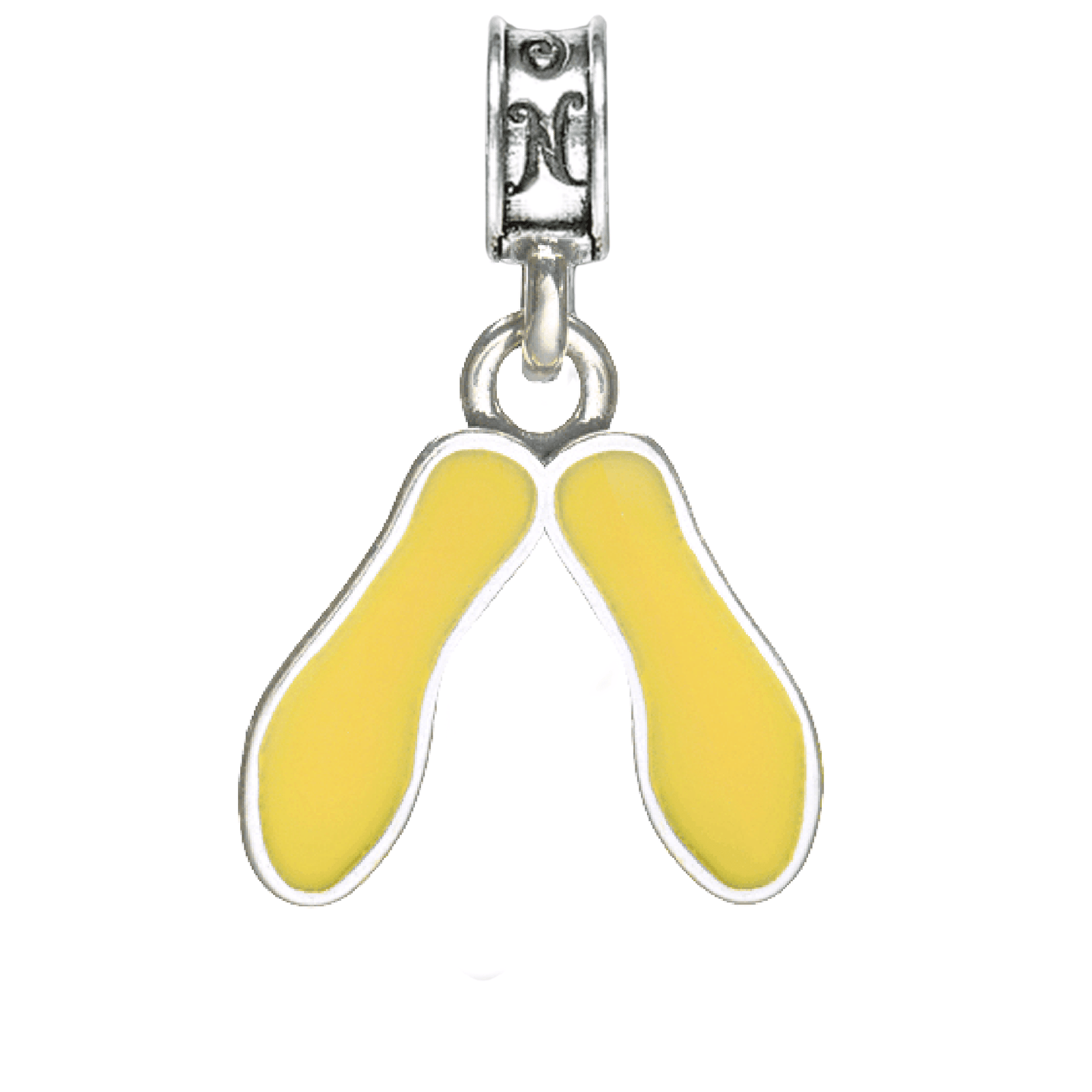 MCRD Parris Island Yellow Footprint Charm