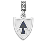 Military Jewelry, Military Charms, United States Army, Military Gifts, Blue Spader 26th Infantry Infantry