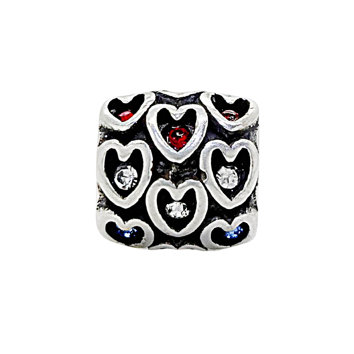 Red White and Blue R.U.L.P.H Sterling Silver Charm