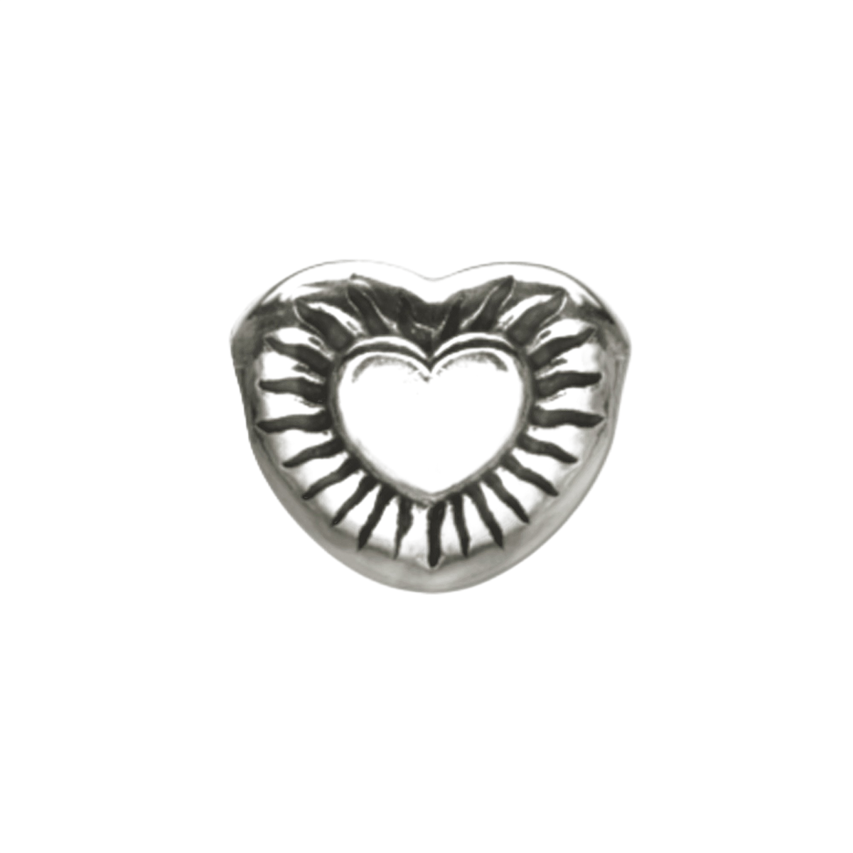 Radiate Love Sterling Silver Charm