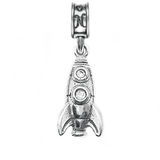 United States Army, Sterling Silver Charm, Ricket Charm, Redstone Arsenal, Huntsville, Alabama,