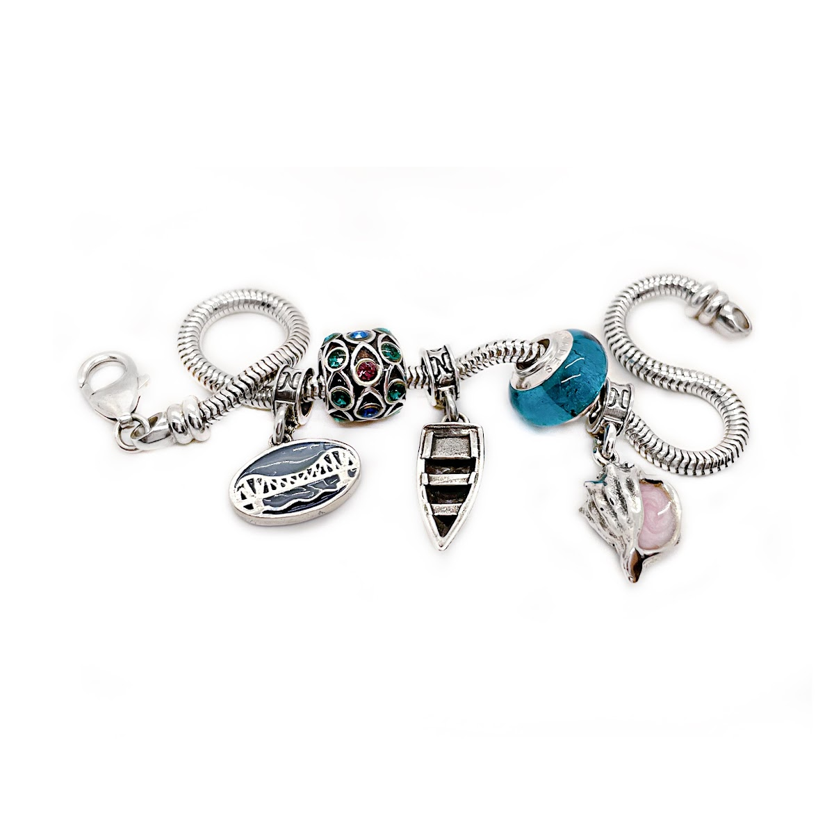 Peacock Paradise Bead Charm