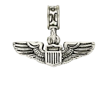 Air Force Aviation Wings Charm