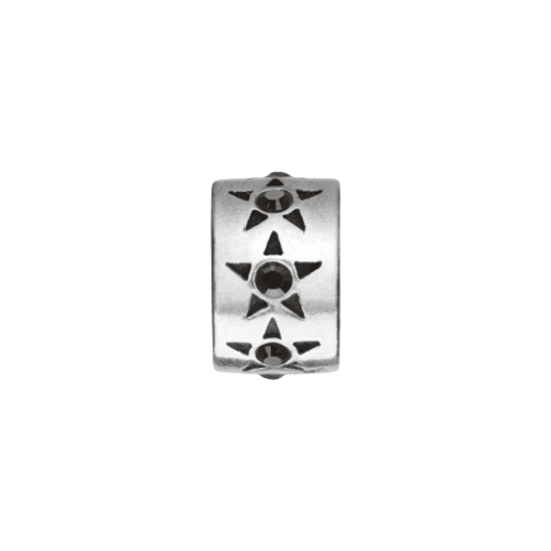 Bright Star (Black) Bead Charm