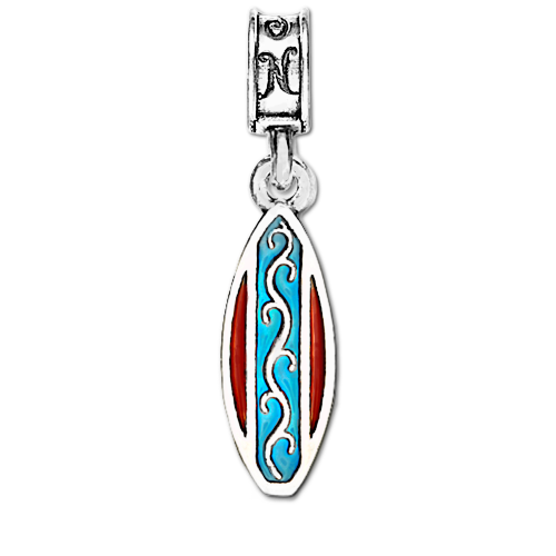 MCB Camp Pendleton Surfboard Charm