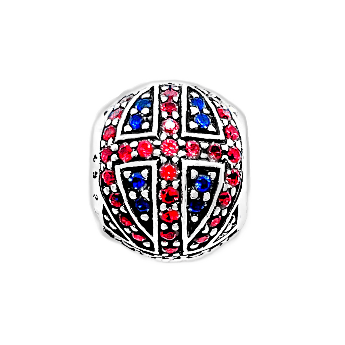 Union Jack Flag Bead Charm