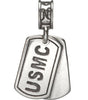 Military Jewelry, Military Charms, Marine Corps, USMC, Military Gifts, Marine Corps Dog Tag USMC Dog Tag
