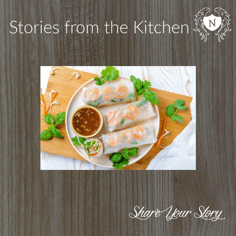Vietnamese Spring Rolls With Thai Chili Sauce