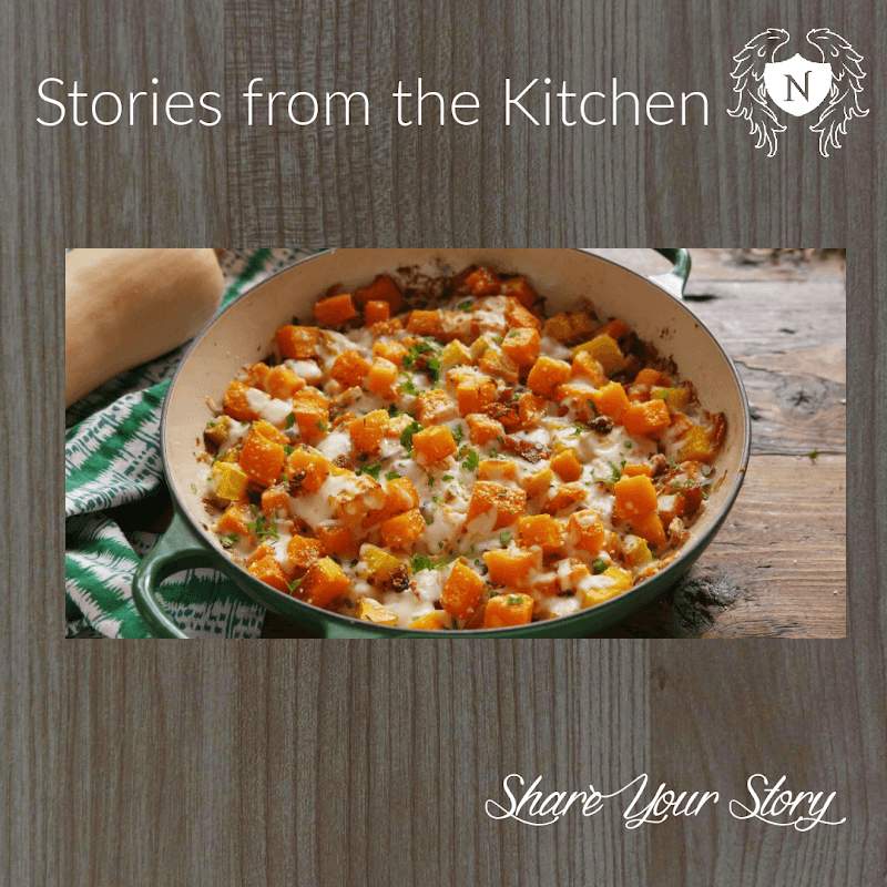Cheesy Bacon Butternut Squash - Nomadés Collection